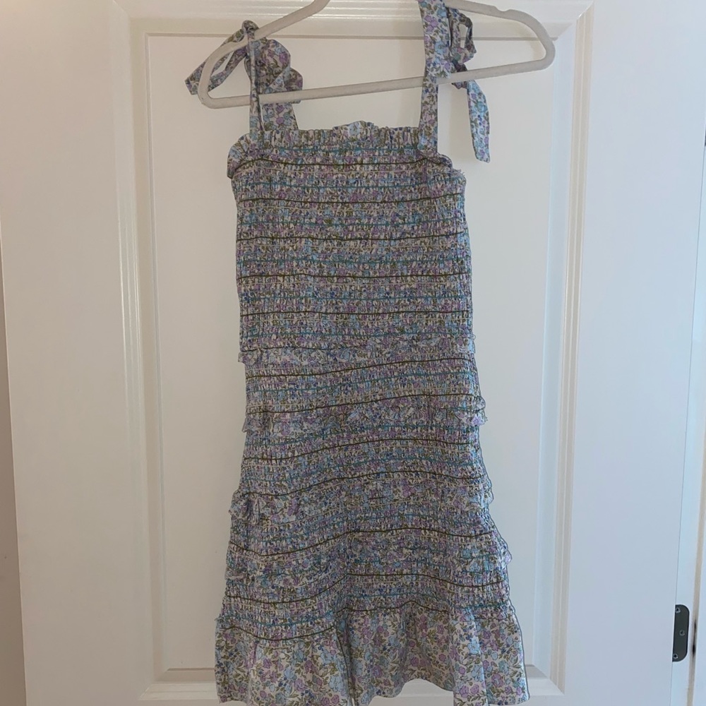 Ditsy Floral Smock Dress